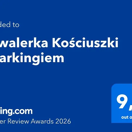 Kawalerka Kosciuszki Z Parkingiem Апартаменти